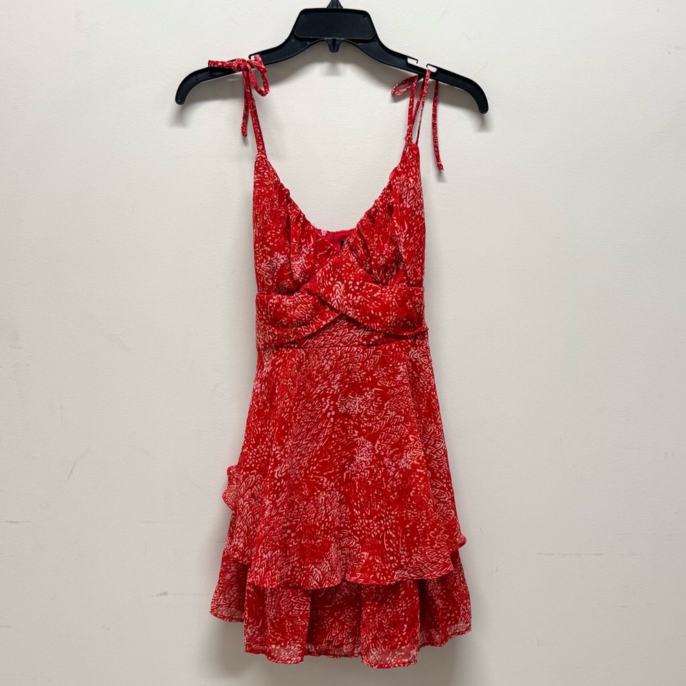 Crystal Doll Tiered Mini Dress